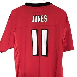 NFL Team Apparel Atlanta Falcons Julio Jones 11 Jersey Kids Youth XL Red Jersey